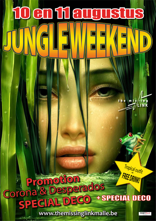 Jungle Weekend // Promotion CORONA & DESPERADOS // SPECIAL DECO