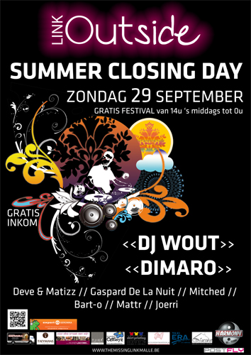 SUMMER CLOSING DAY // LINK OUTSIDE