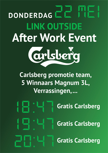 After Work Event / Carlsberg @ Link Outside